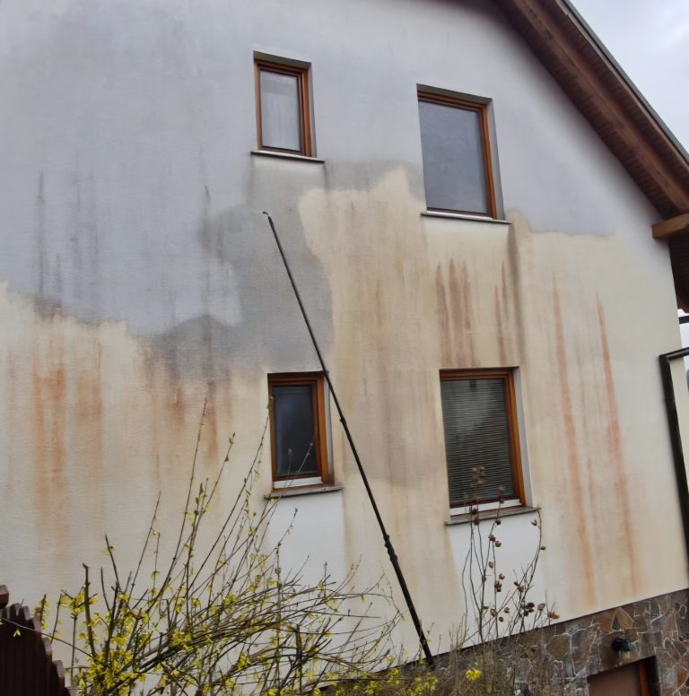 Barvanje ali čiščenje fasade?